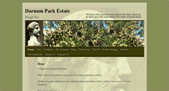 Desktop Screenshot of darnumparkestate.com
