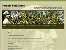 Tablet Screenshot of darnumparkestate.com